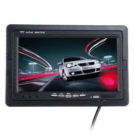 7" HD Car Rear View Camera Monitor , Rear View Camera Screen Built In Speaker